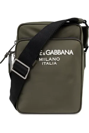 Dolce & Gabbana Heren, Tassen, Groen, Maat: ONE Size Leer