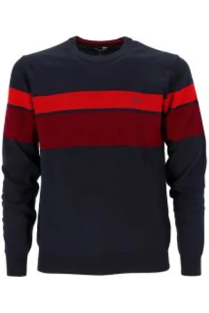 HARMONT&BLAINE Heren, Sweatshirts & Hoodies, Blauw, Maat: XL Katoen