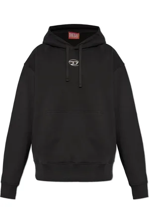 Diesel Heren, Sweatshirts & Hoodies, Zwart, Maat: XL Katoen