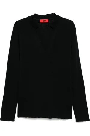 424 FAIRFAX Heren, Tops, Zwart, Maat: S