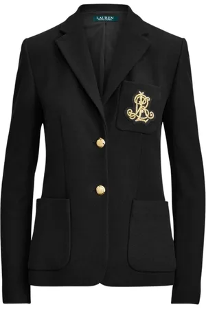 Ralph Lauren Dames, Jassen, Zwart, Maat: 2XL Katoen