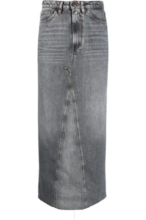 3x1 Dames, Rokken, Grijs, Maat: W25 Denim