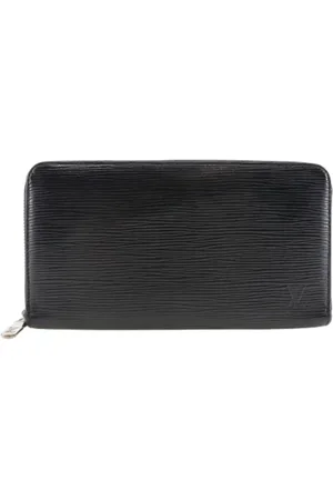 LOUIS VUITTON Heren, Pre-owned, Zwart, Maat: ONE Size Leer