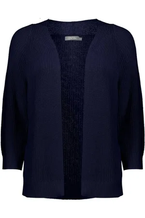 Geisha Dames, Truien, Blauw, Maat: 3XL Katoen
