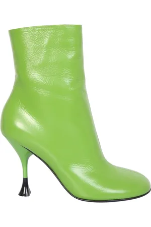 3Juin Dames, Schoenen, Groen, Maat: 37 EU Leer