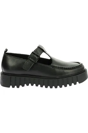 Kickers Dames, Schoenen, Zwart, Maat: 37 EU Leer