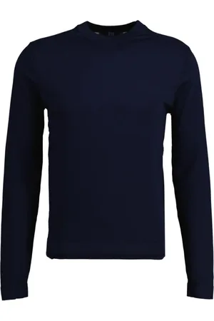 Genti Heren, Sweatshirts & Hoodies, Blauw, Maat: M