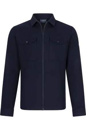Cavallaro Napoli Heren, Jassen, Blauw, Maat: L Poliester