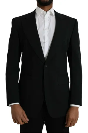 Dolce & Gabbana Heren, Jassen, Zwart, Maat: M Wol