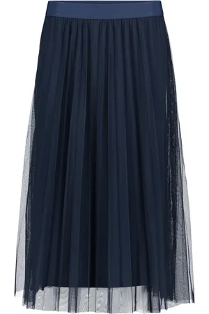 Betty & Co Dames, Rokken, Blauw, Maat: 2XL