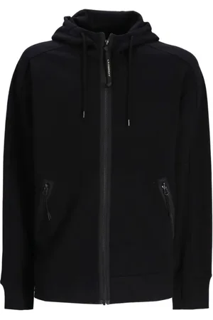 C.P. Company Heren, Sweatshirts & Hoodies, Zwart, Maat: M Fleece