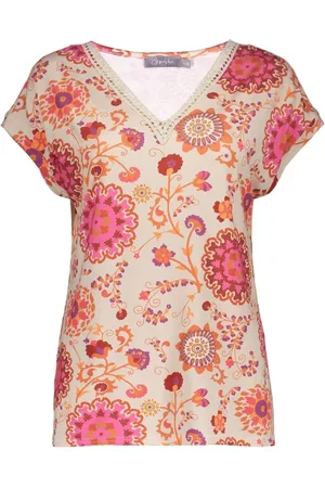 Geisha Dames, Tops, Veelkleurig, Maat: 2XL