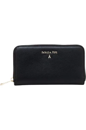 Patrizia Pepe Dames, Accessoires, Zwart, Maat: ONE Size Leer