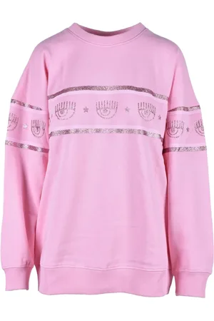 Chiara Ferragni Dames, Sweatshirts & Hoodies, Roze, Maat: S Katoen