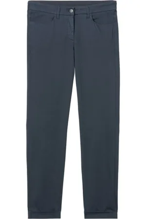 Luisa Cerano Dames, Jeans, Blauw, Maat: S Katoen