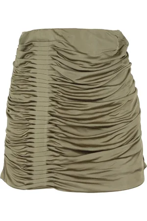 GAUGE81 Dames, Rokken, Groen, Maat: S Viscose