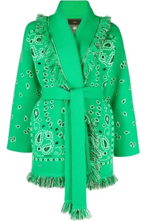 Alanui Dames, Truien, Groen, Maat: XS Kasjmier