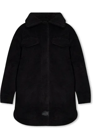 UGG Dames, Jassen, Zwart, Maat: XS Fleece