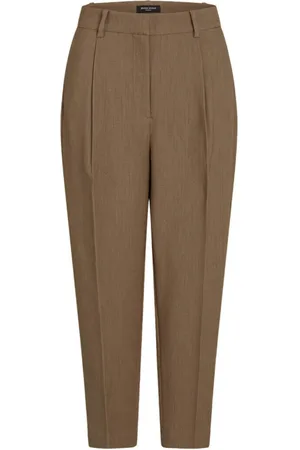 Bruuns Bazaar Dames, Broeken, Bruin, Maat: XL Viscose