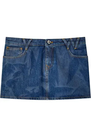 Vivienne Westwood Dames, Rokken, Blauw, Maat: W25 Denim