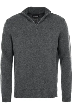 Barbour Heren, Sweatshirts & Hoodies, Grijs, Maat: M Wol