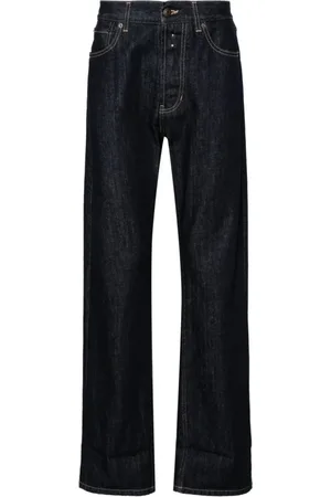 Alexander McQueen Heren, Jeans, Blauw, Maat: M Katoen