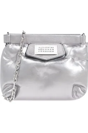 Maison Margiela Unisex, Tassen, Grijs, Maat: ONE Size Leer