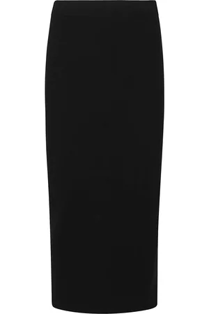 LANEUS Dames, Rokken, Zwart, Maat: M Wol