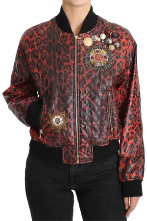 Dolce & Gabbana Dames, Jassen, Rood, Maat: S Zijde