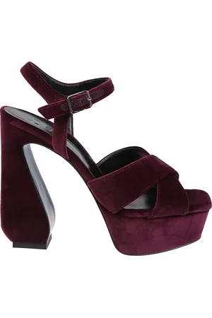 Sergio Rossi Dames, Schoenen, Paars, Maat: 40 EU