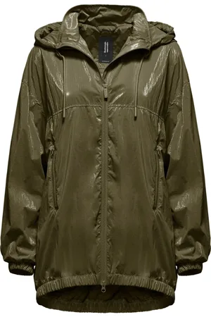 Bomboogie Dames, Mantels, Groen, Maat: L Nylon