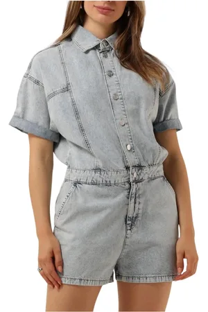 Alix the label Dames, Jumpsuits & Playsuits, Blauw, Maat: XS Denim