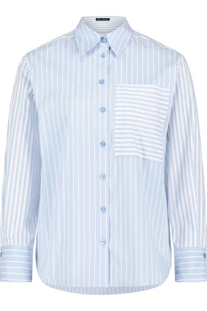 Betty Barclay Dames, Blouses & Shirts, Blauw, Maat: M