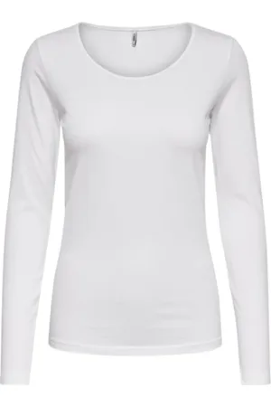 ONLY Dames, Tops, Wit, Maat: M Katoen