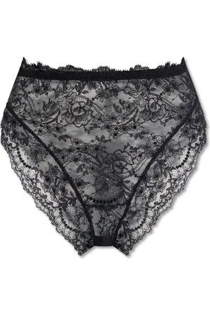 Dolce & Gabbana Dames, Ondergoed, Zwart, Maat: S Leer