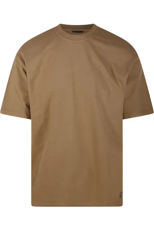AMISH Heren, Tops, Bruin, Maat: L Katoen