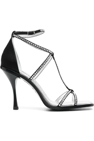 Dsquared2 Dames, Schoenen, Zwart, Maat: 37 EU Zijde