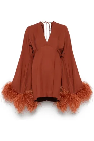 ‎Taller Marmo‎ Dames, Jurken, Bruin, Maat: XS