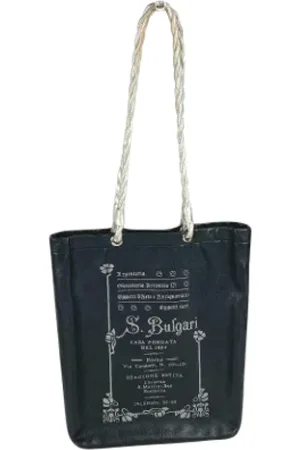 Bvlgari Dames, Pre-owned, Zwart, Maat: ONE Size Leer