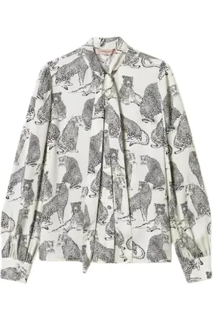 Twin-Set Dames, Blouses & Shirts, Wit, Maat: S