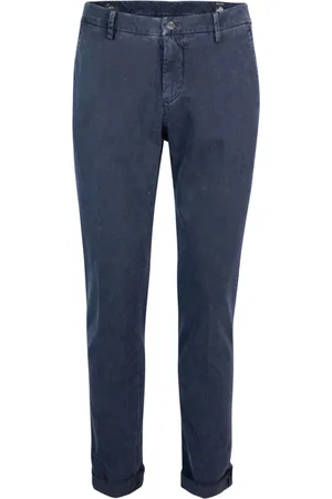 Masons Heren, Broeken, Blauw, Maat: 4XL Katoen