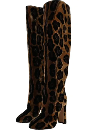 Dolce & Gabbana Dames, Schoenen, Bruin, Maat: 36 EU Katoen