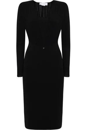 GENNY Dames, Jurken, Zwart, Maat: XS Viscose