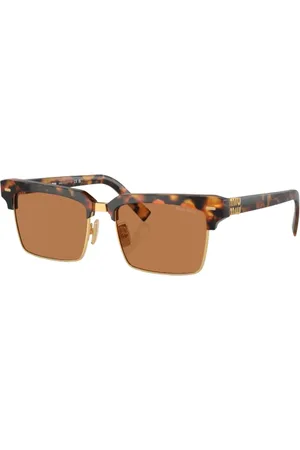 Miu Miu Unisex, Accessoires, Bruin, Maat: 54 MM