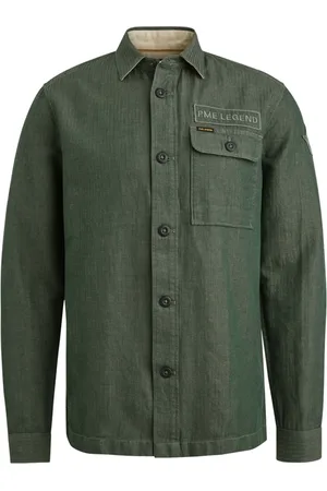 PME Legend™ Heren, Jassen, Groen, Maat: 2XL Katoen