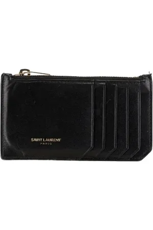 Saint Laurent Dames, Pre-owned, Zwart, Maat: ONE Size Leer