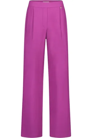 Fabienne Chapot Dames, Broeken, Roze, Maat: 2XL Viscose
