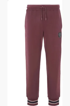 Armani Exchange Heren, Broeken, Rood, Maat: L Katoen