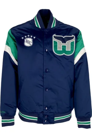 Mitchell & Ness Heren, Jassen, Blauw, Maat: M Poliester