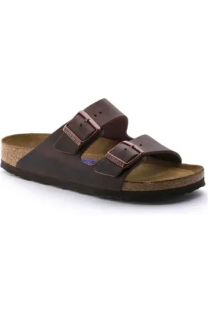 Birkenstock Heren, Schoenen, Bruin, Maat: 43 EU Leer